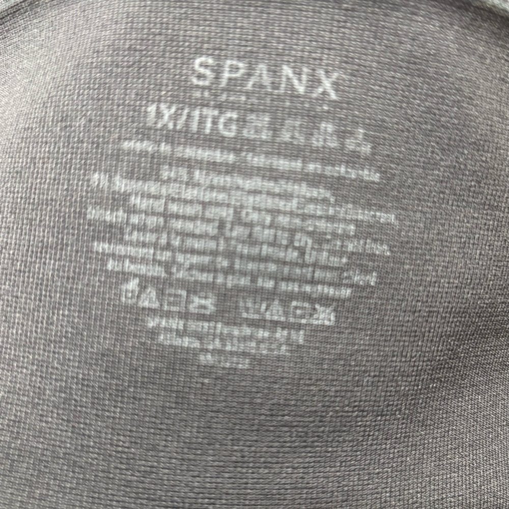 SPANX Black Camo High-Waist Leggings - Picture 2 of 5